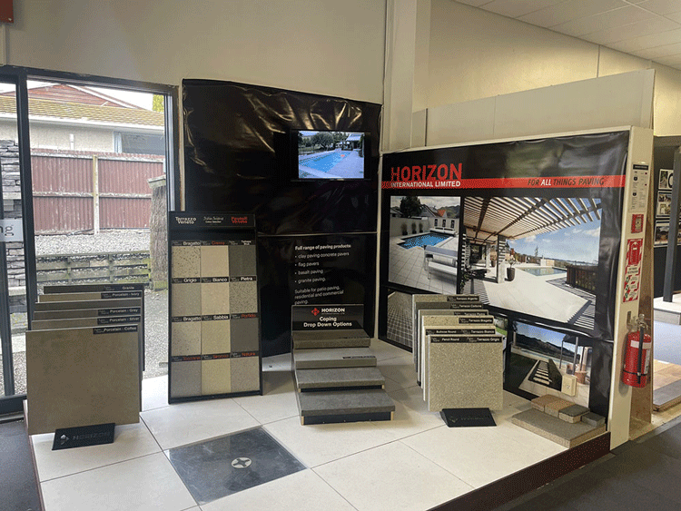 Christchurch pavers showroom 